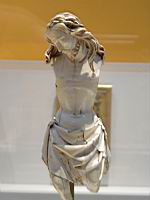 Statue, Christ crucifie (Giovanni Pisano, Toscane, v 1290-1300, Ivoire)(2)